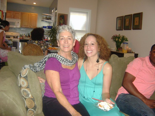 Jenee Desmond-Harris with her mother, Kitty Desmond